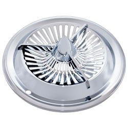 Chrome Polara Tri Bar Hubcaps (Set/4)