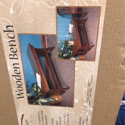 Wooden Bench