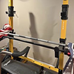 Olympic Weight Bench With Rack