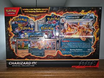 POKEMON Charizard EX Special Collection Box TCG Trading Cards