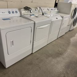 Several Clean Electric & Gas Dryers
