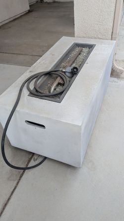 Outdoor Propane Fire Pit Table