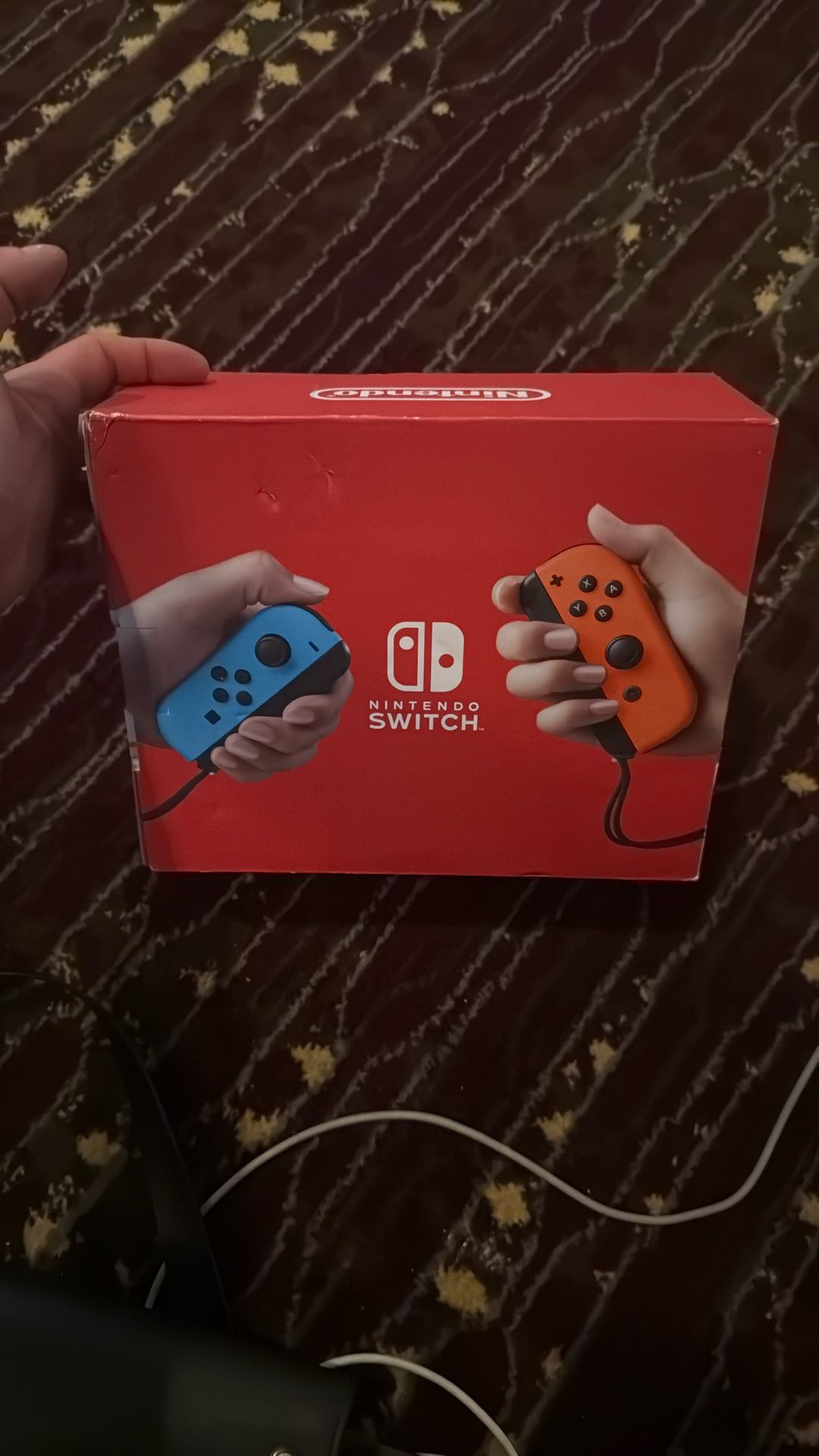 🎮 Nintendo Switch Console – Neon Blue & Neon Red Joy‑Con Bundle ~re