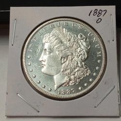 Incredible HIGH GRADE 1887 O Silver Morgan Dollar $1