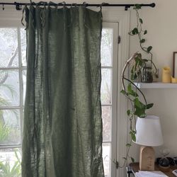 4 urban outfitters linen curtains