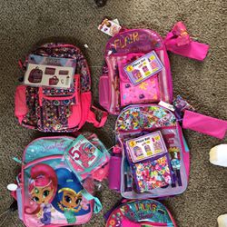 New Girl school backpacks