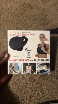 Tokk hand free smart speaker