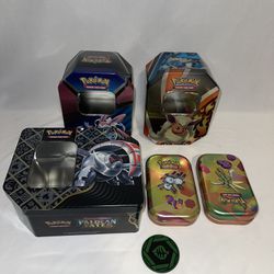 Pokemon Tcg Empty Tins 