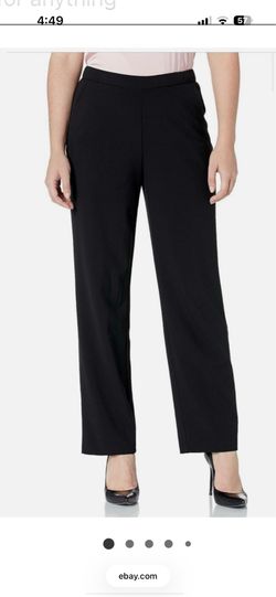 Briggs New York Women’s Pull-On Dress Pant Size 6 (black)