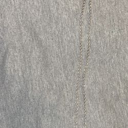 Silver  Necklace Set Brand New 