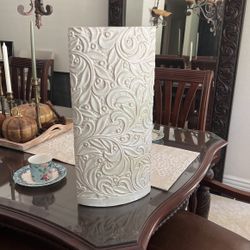 Tall Ceramic Vase 22 1/2 Inches Tall X10 1/2 Inches Wide