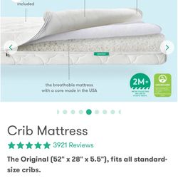 Newton Baby Breathable Crib Mattress 