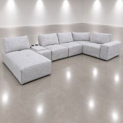 7-Piece Sectional Modular Sofa Couch with Adjustable Backrests DELIVERY AVAILABLE