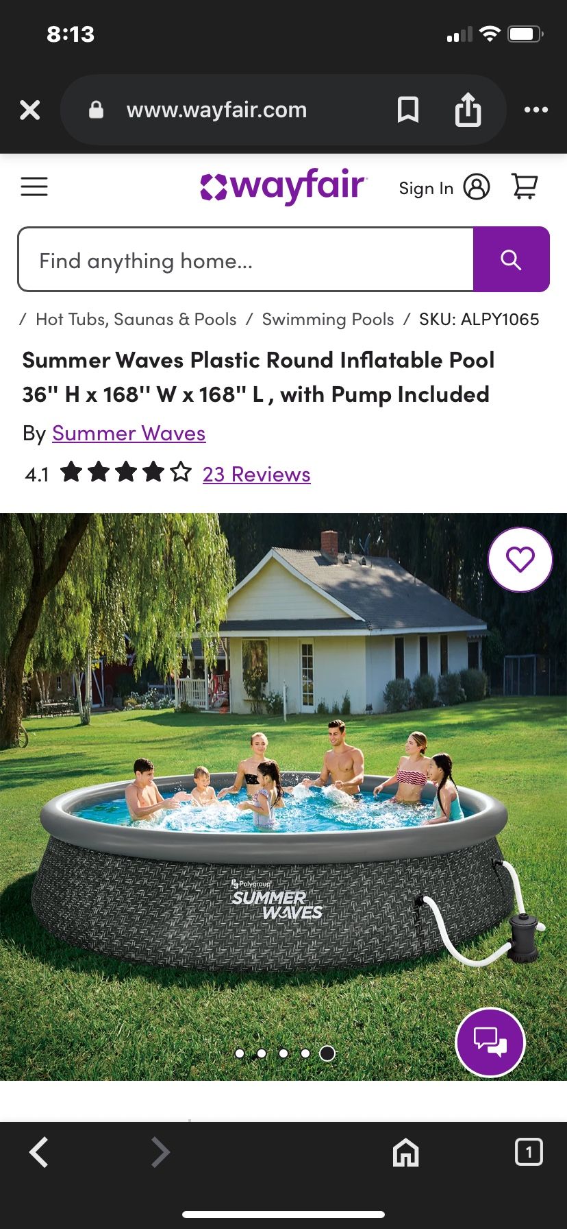 16 Foot Swimming Pool-BRAND NEW