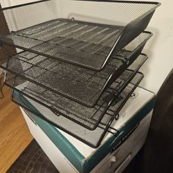 Metal Stackable Trays