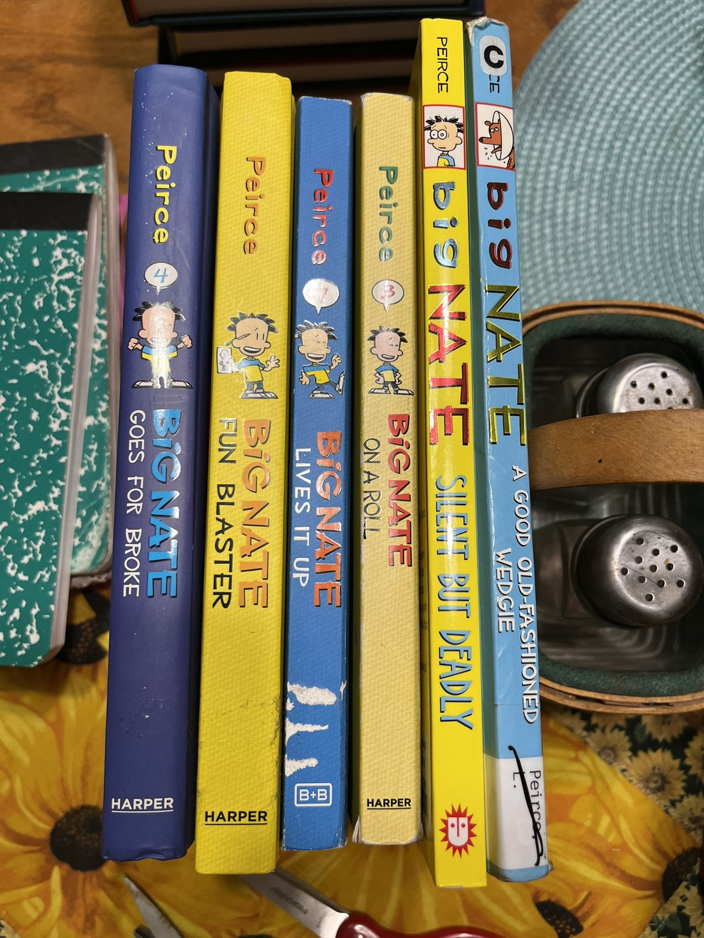 6 Big Nate Books