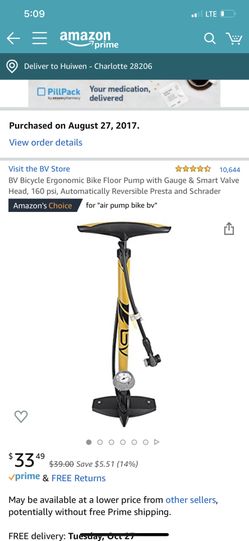 Bike air pump