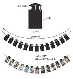 Graduation banner diy picture with balloons