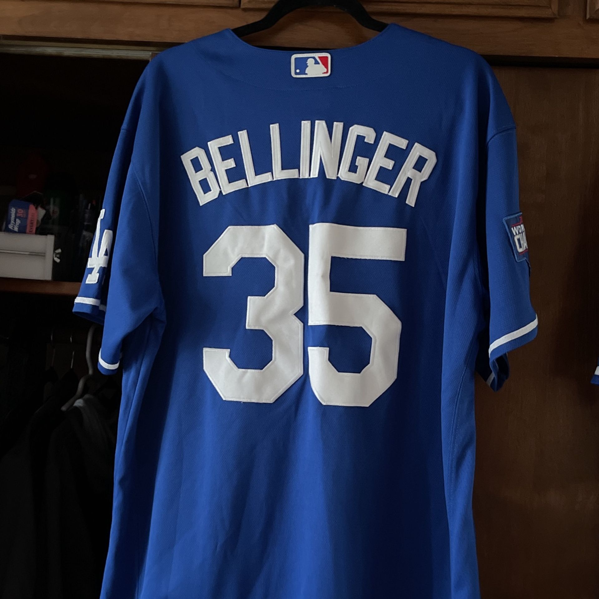 Dodgers #35 Bellingers Jersey