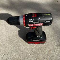 Craftsman 19.2 V Cordless 1/2" Drill/Driver MODEL NO. (contact info removed)00 with Battery