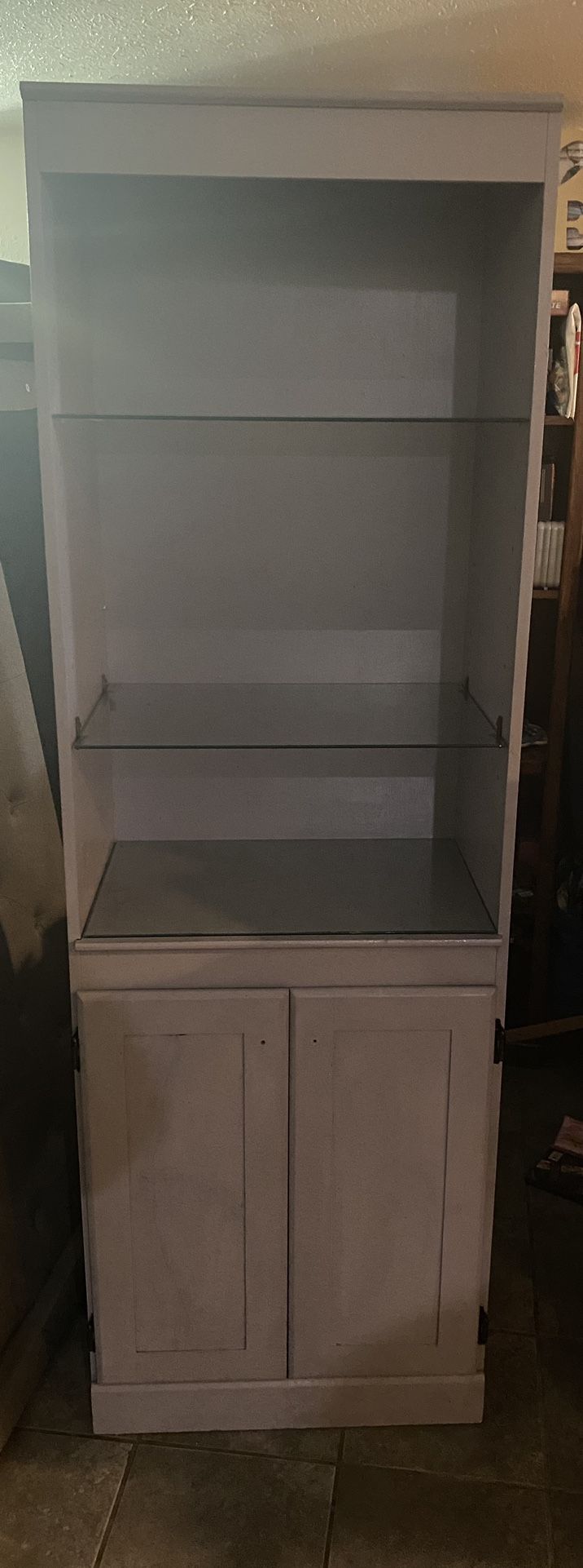 Gray cabinet