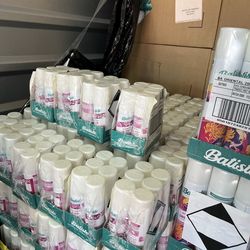Pallet of Batiste dry shampoo