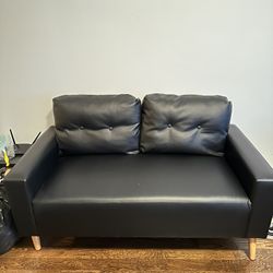 Black Sofa Seater 