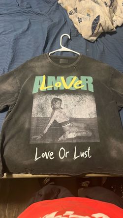 Amor Love Or Lust Distressed Graphic T-Shirt