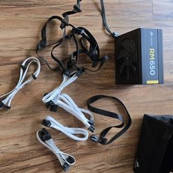 Corsair RM 650 Gold Certified Power Supply For PC
