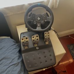 Logitech G923 Driving Sim Wheel And Pedals (Xbox/PC Version)