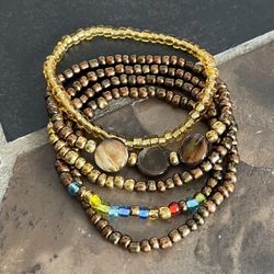 Seed Bead Bracelet Set