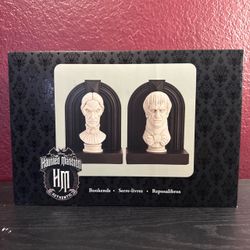 Disney Haunted Mansion Bust Bookends Set