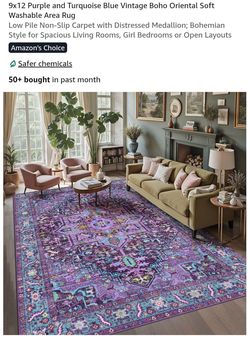 Large area rug NEW 12 BY 9 FEET