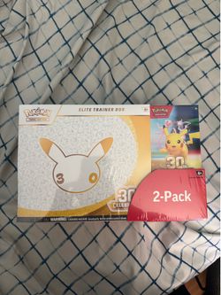 New 30th celebration Costco bundle pokemon elite trainer box booster bundle