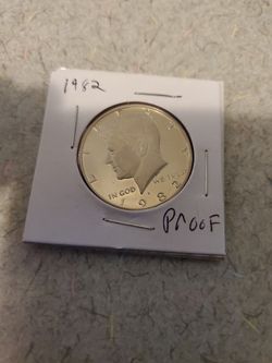 1982  S KENNEDY HALF  DOLLAR  PROOF 