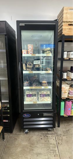 Valpro Single Glass Door Freezer