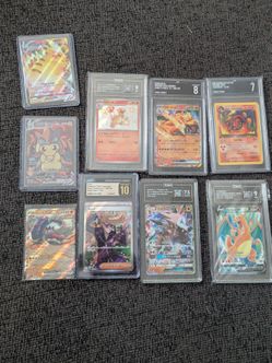 Graded Pokemon cards