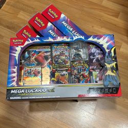 MEGA LUCARIO FIGURE COLLECTION