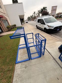Mobile detailing 3 racks
