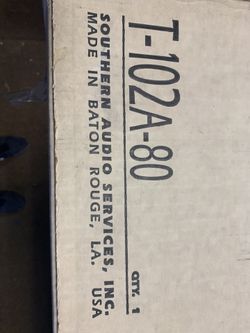 Famous old school bazooka amplified tube t-102A-80