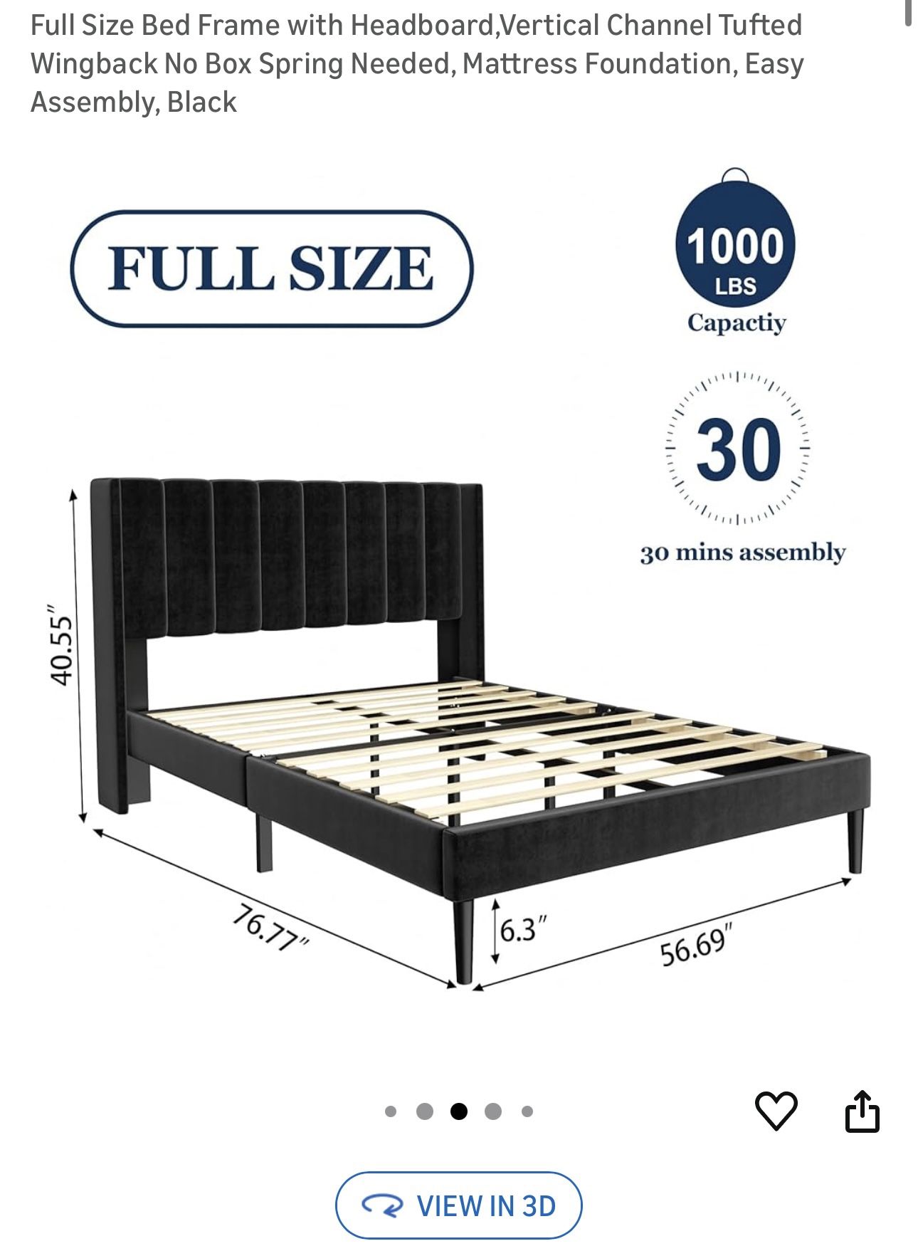 Full Size Bed