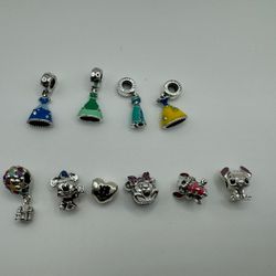 Disney Pandora Silver Charms 