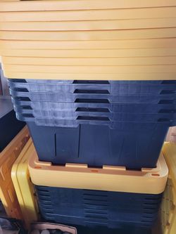 27 gallon storage 9pcs
