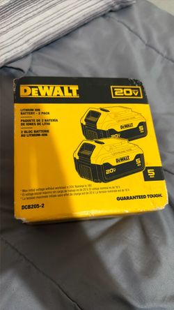DeWalt batteries