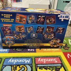 Paw Patrol Puzzle Packs  with 2 Bluey Puzzles 