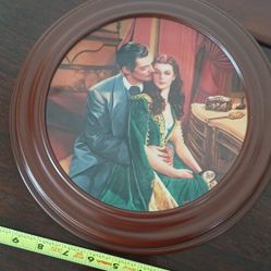 George "Dreams of Ashley" collector's plate, which is the third issue in the "Passions of Scarlett O'Hara" 