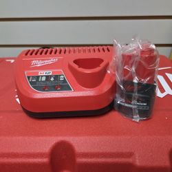 NEW Genuine Milwaukee M12 CP 2.5 HO Starter Kit