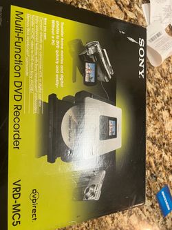 DVD recorder make DVDs from VCR or cameras