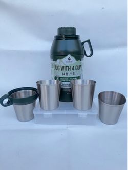 Manna Stack - Insulated Stainless Steel Grunt, 64 oz, Hunter Green