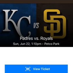 2 Tickets To Sundays Game Against The Royals